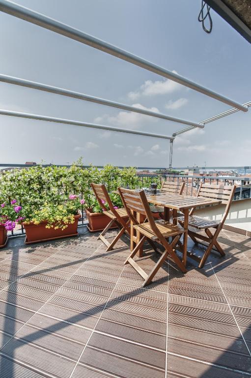 Appartement Cute & Cozy Terrace à Bergame Chambre photo