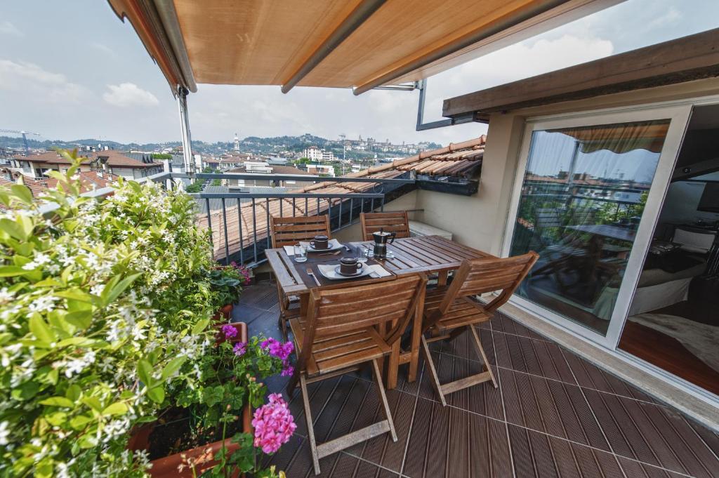 Appartement Cute & Cozy Terrace à Bergame Chambre photo